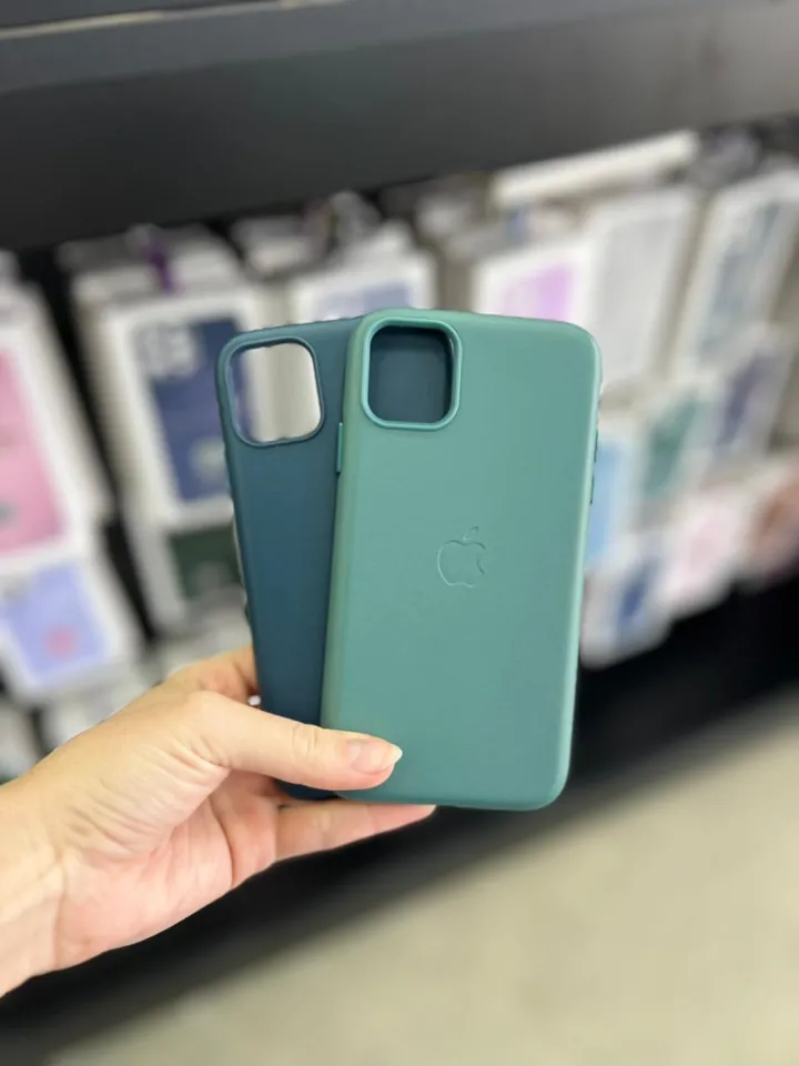 Capas lisas em dois tons de verde